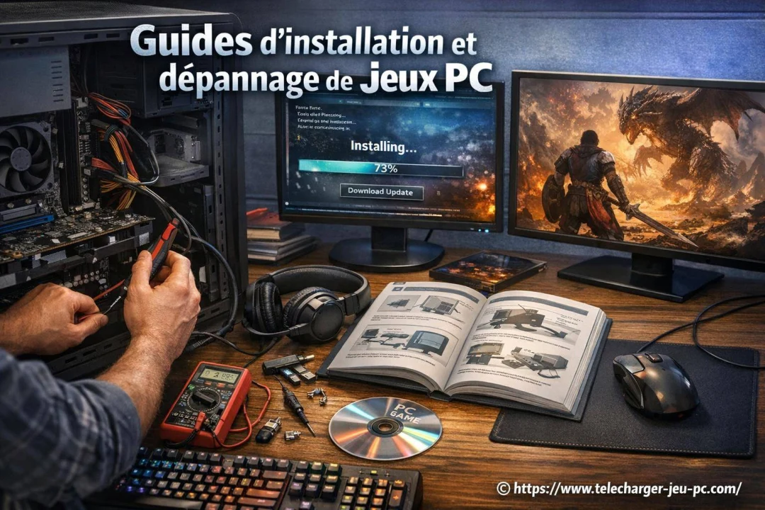 Guides d’installation et dépannage de jeux pc