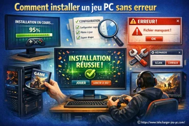 Comment installer un jeu PC sans erreur facilement