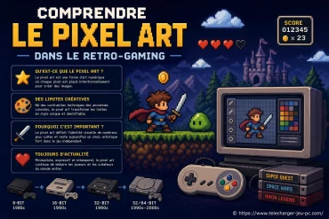 Comprendre le pixel art dans le retro-gaming