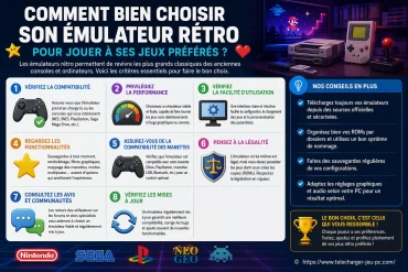 Comment bien choisir son émulateur rétro pour jouer à ses jeux préférés ?
