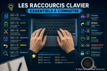 Les raccourcis clavier essentiels à connaître pour gagner en productivité