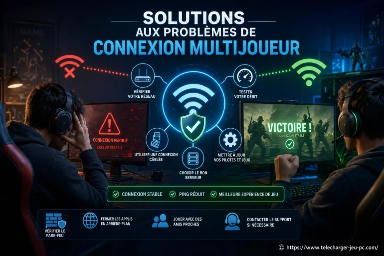 Solutions aux problèmes de connexion multijoueur : comment les résoudre facilement