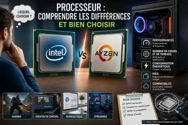 Processeur : comment comprendre les différences et bien choisir son matériel