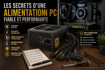 Alimentation pc fiable et performante : les secrets pour bien choisir