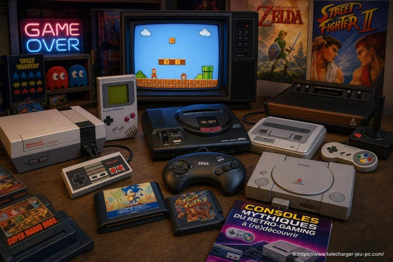 Les consoles mythiques du retro-gaming à (re)découvrir