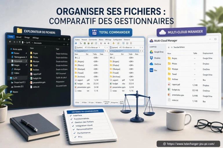 Organiser ses fichiers : comparatif des gestionnaires