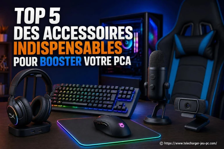 Top 5 des accessoires indispensables pour booster votre PC