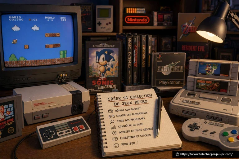 Créer une collection de jeux rétro : par où commencer ?