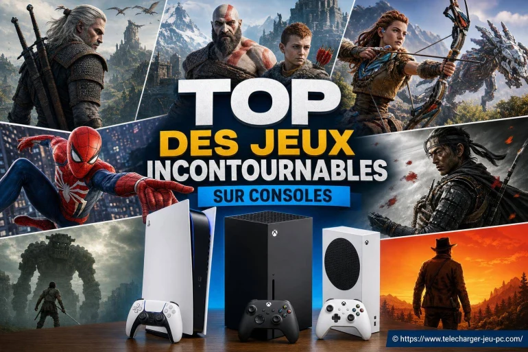 Top des jeux incontournables sur consoles à découvrir