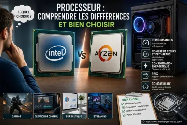 Processeur : comment comprendre les différences et bien choisir son matériel