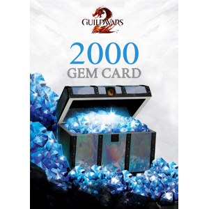 Guild Wars 2 - 2000 Gem Card