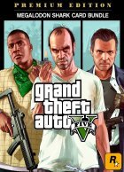 telecharger Grand Theft Auto V: Premium Online Edition & Megalodon Shark Card Bundle